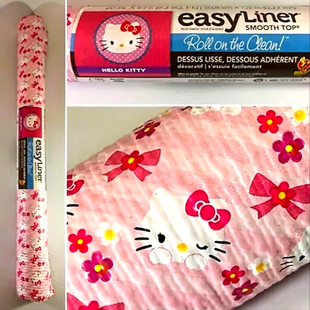 Hello Kitty Pink EasyLiner with Bows and Flowers